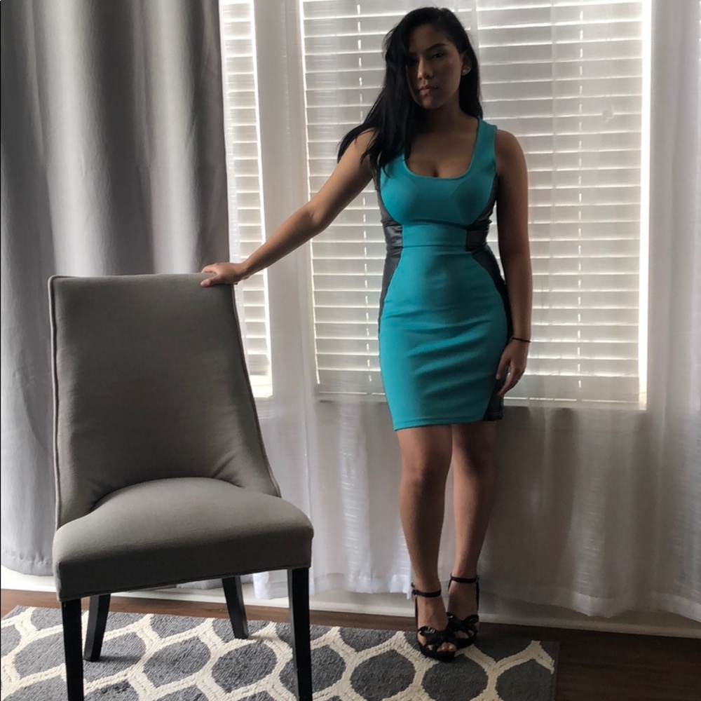 NWOT blue dress
